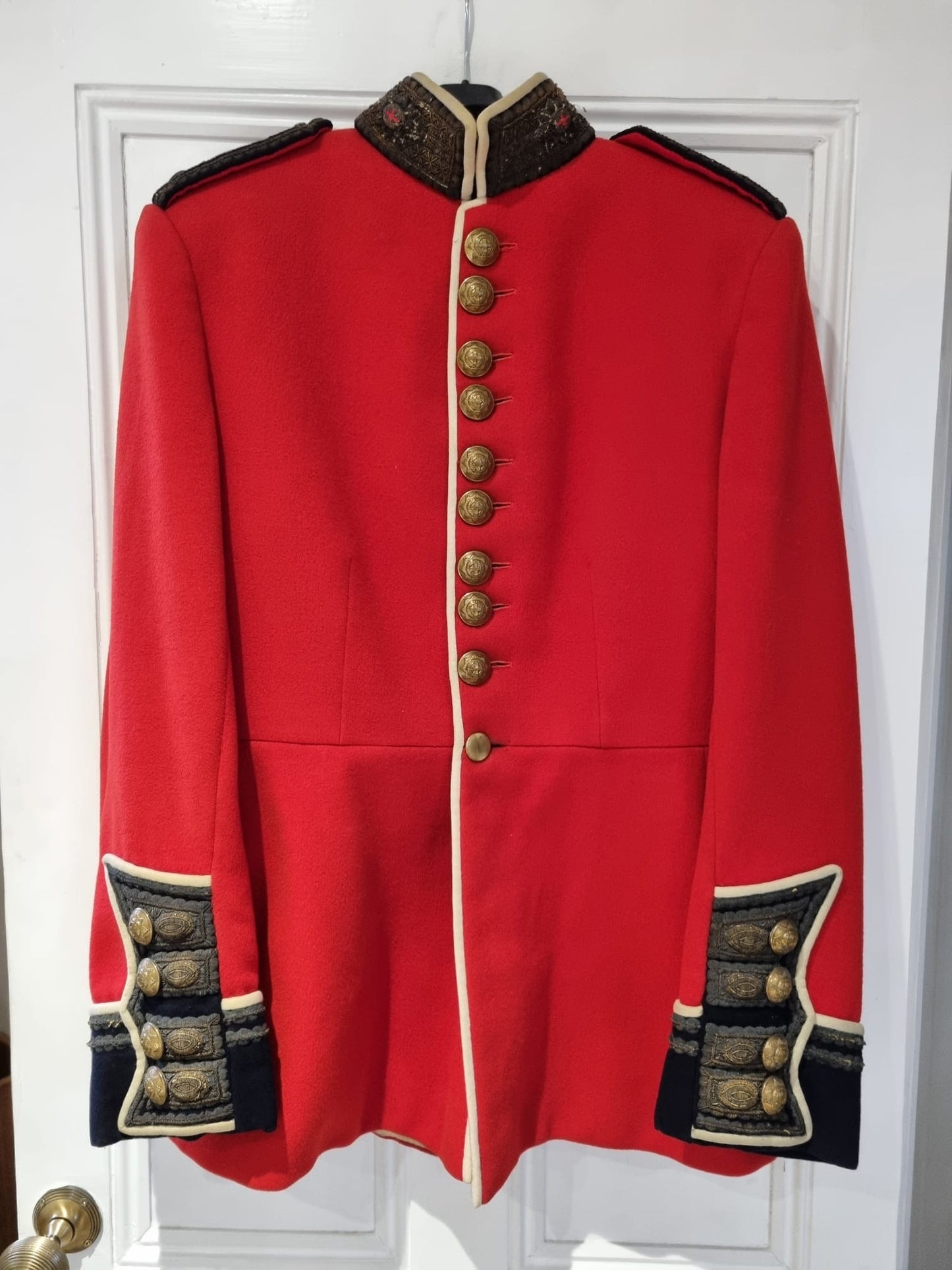 SOLD! WW1 Era Coldstream Guards Officers Scarlet Tunic