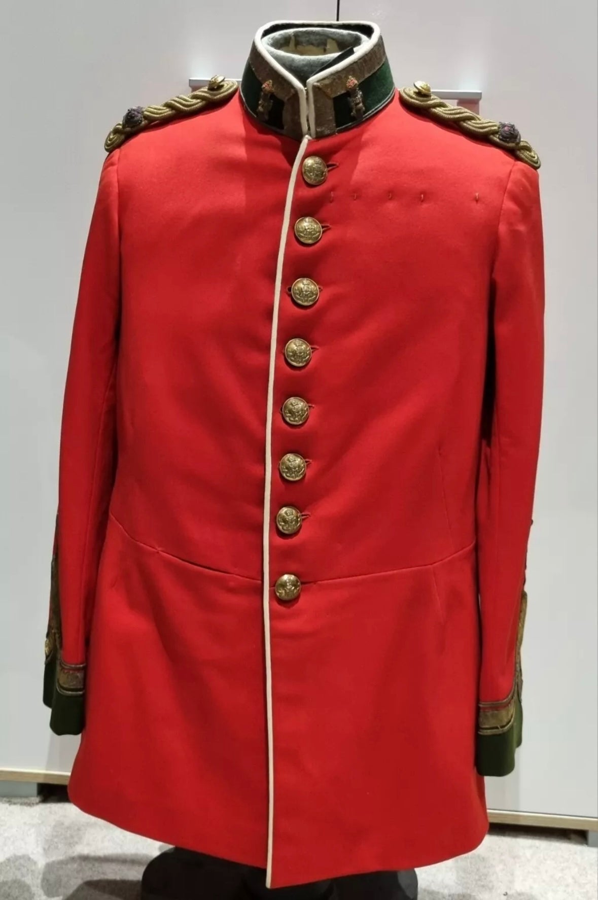 Pre-WW1 (Edwardian) Major’s Tunic to the Yorkshire Regiment (Green Howards)