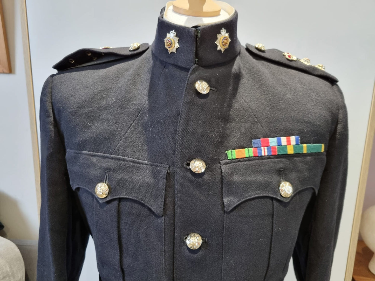 SOLD! Early 1950s British Army Colonel's (WW2 Veteran) Tunic for the Royal Corps Of Transport, With Belt