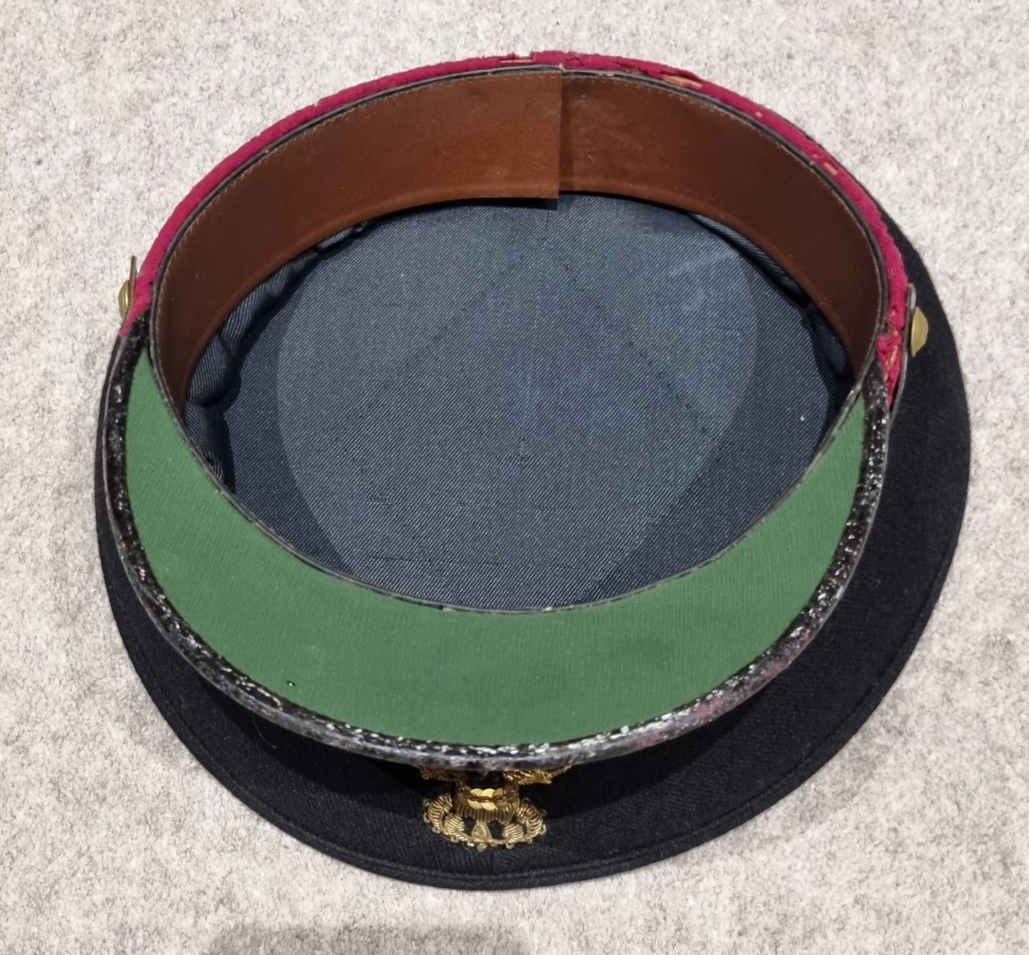 SOLD! WW2 Italian Army Medical Corps Officer’s Visor Cap