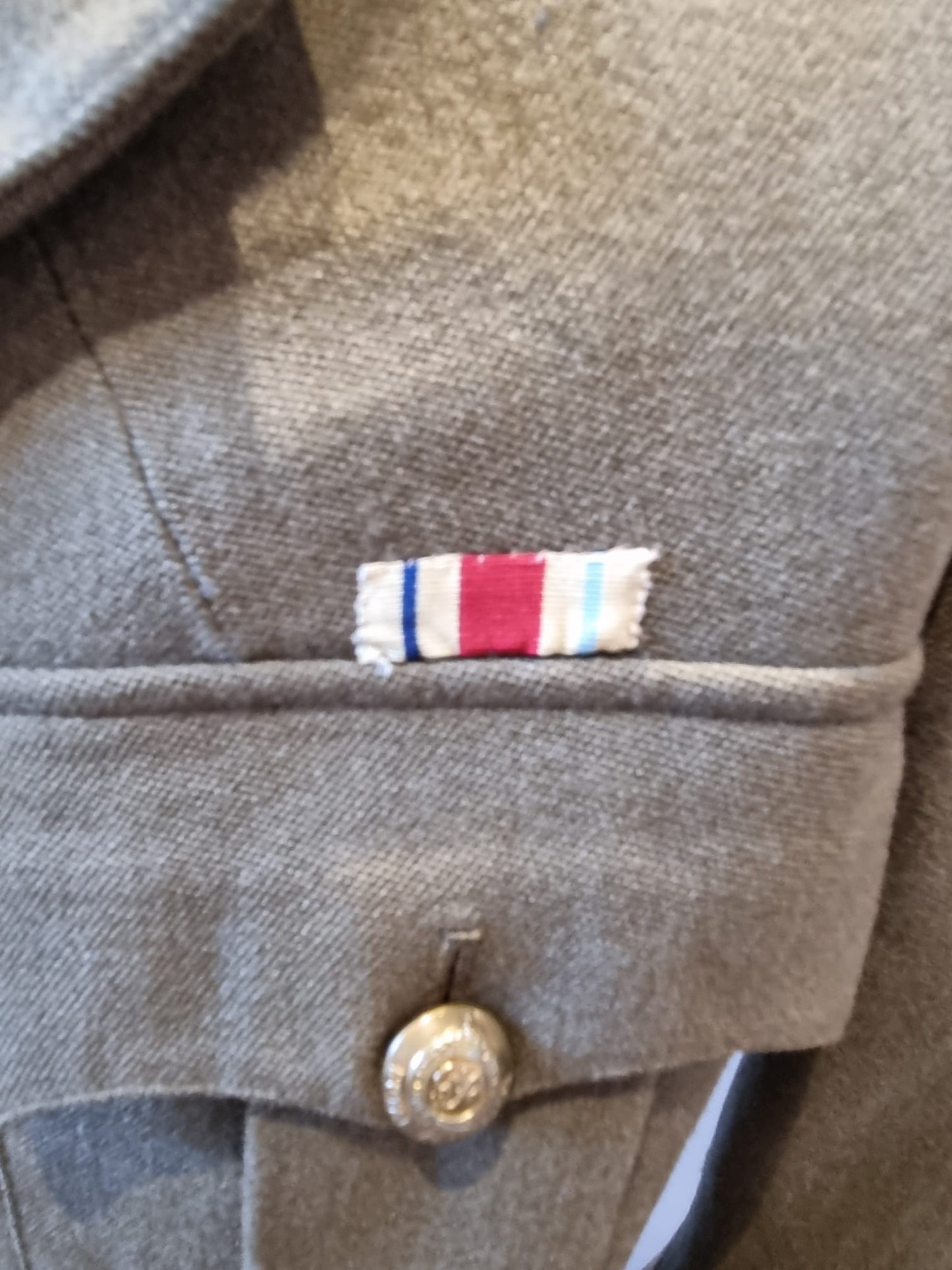 SOLD! WW2 British Army Lieutenant’s Royal Engineers Tunic, Dated 1940