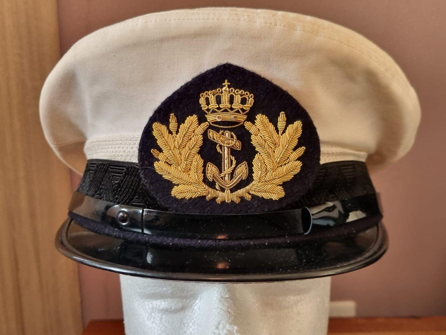 SOLD! Post War Dutch Royal Navy Officer’s Visor Cap
