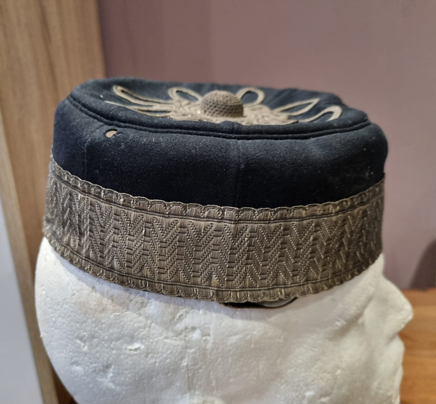 SOLD! Victorian British Army Volunteer Artillery Pill Box Hat, With Chinstrap