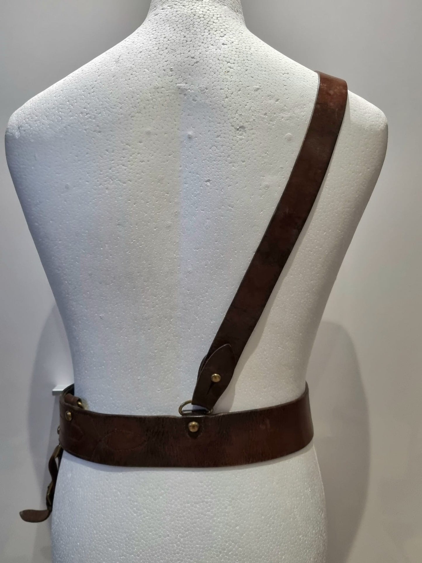 SOLD! WW1 British Officer’s Sam Browne Belt and Sword Frog