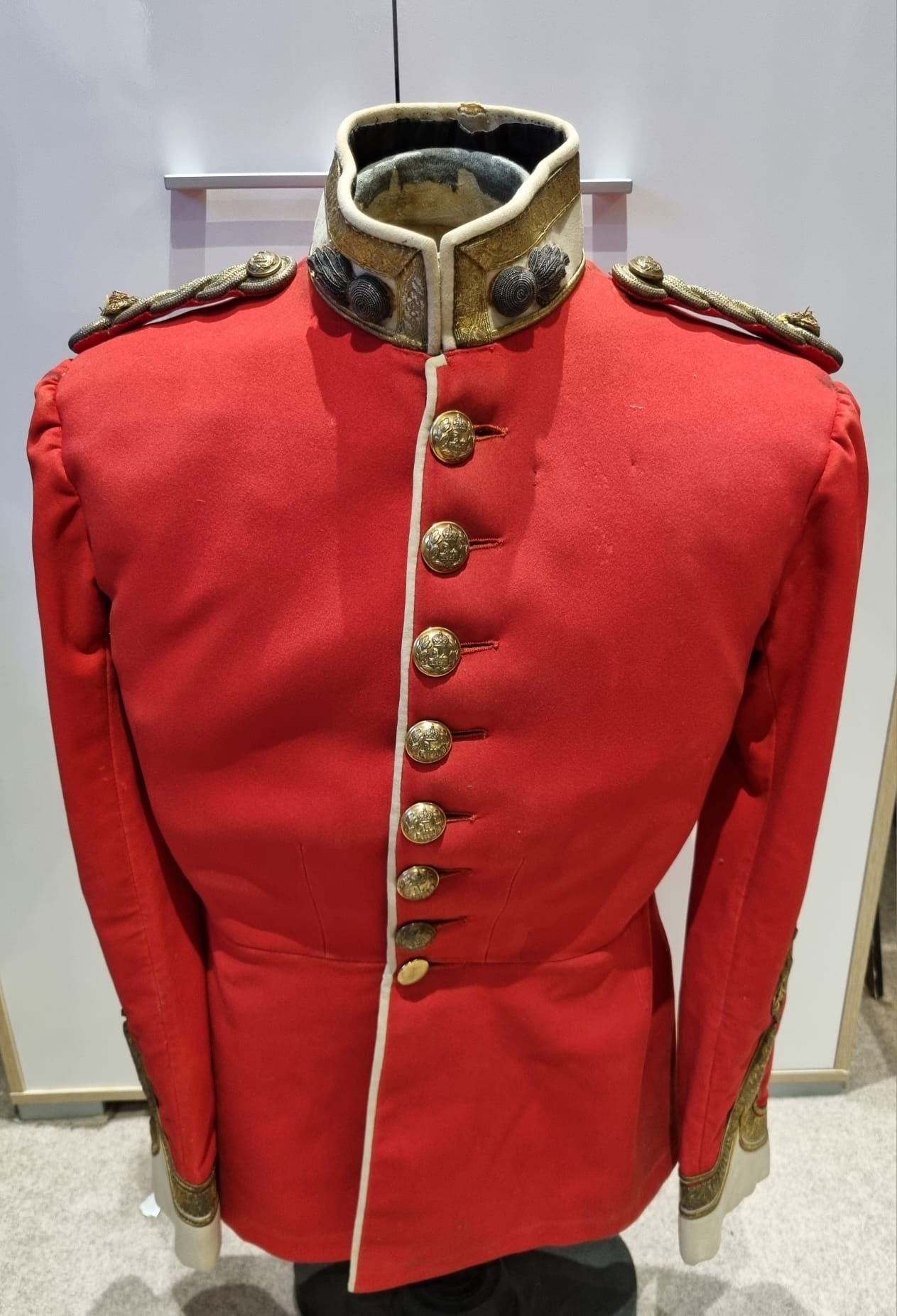 Pre WW1 (Edwardian) Lancashire Fusiliers Sub Lieutenant’s Jacket & Trousers