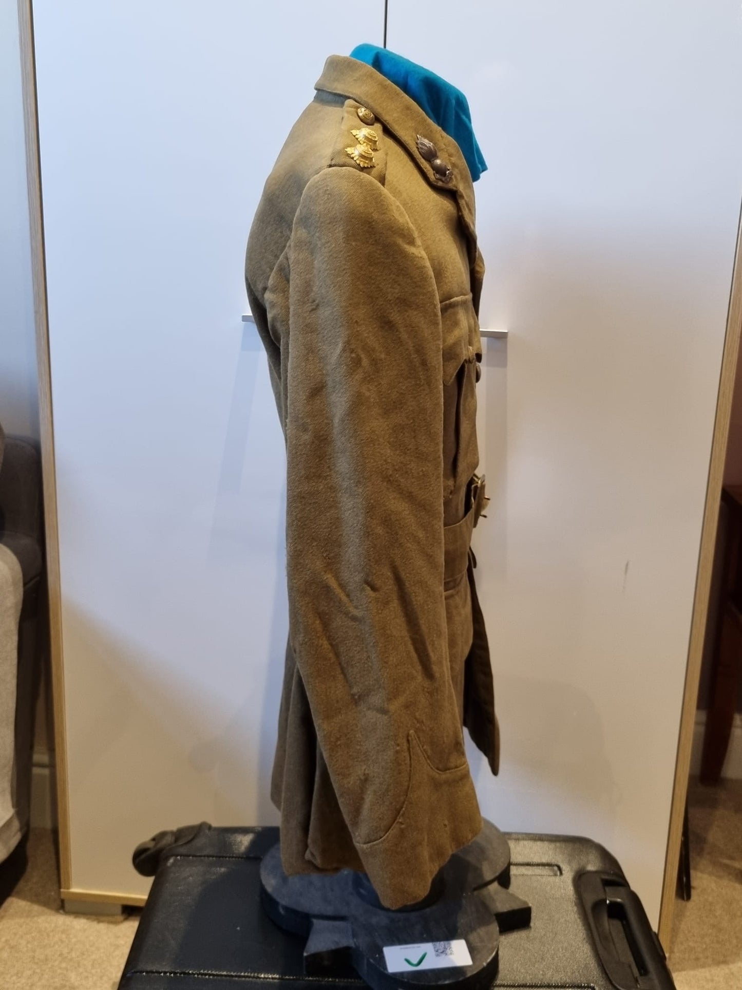SOLD! WW2 British Army Lieutenant’s Royal Engineers Tunic, Dated 1940