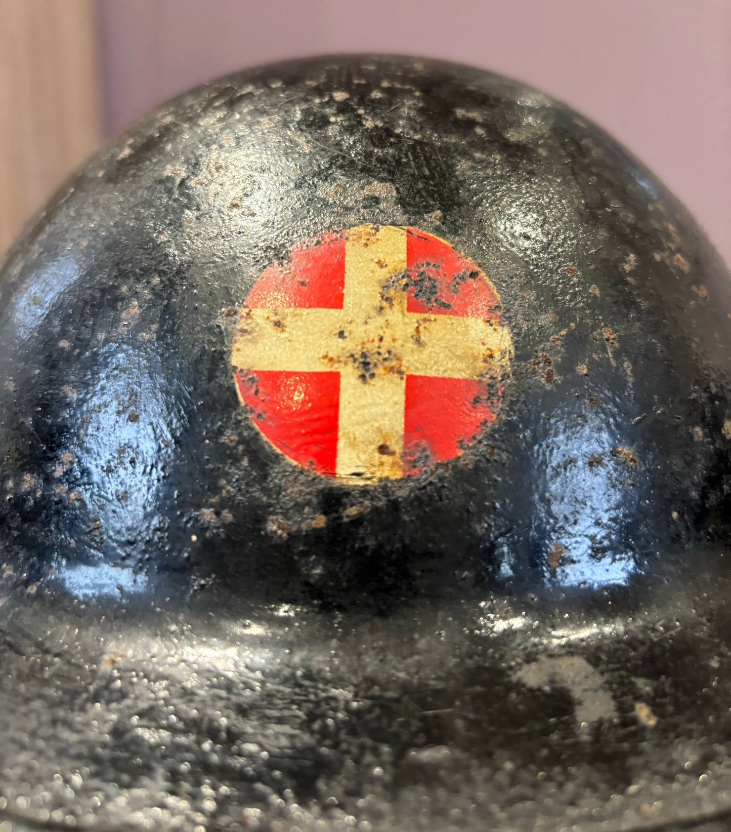 WW2 British Home Front Medical Services MK2 ‘Brodie’ Helmet