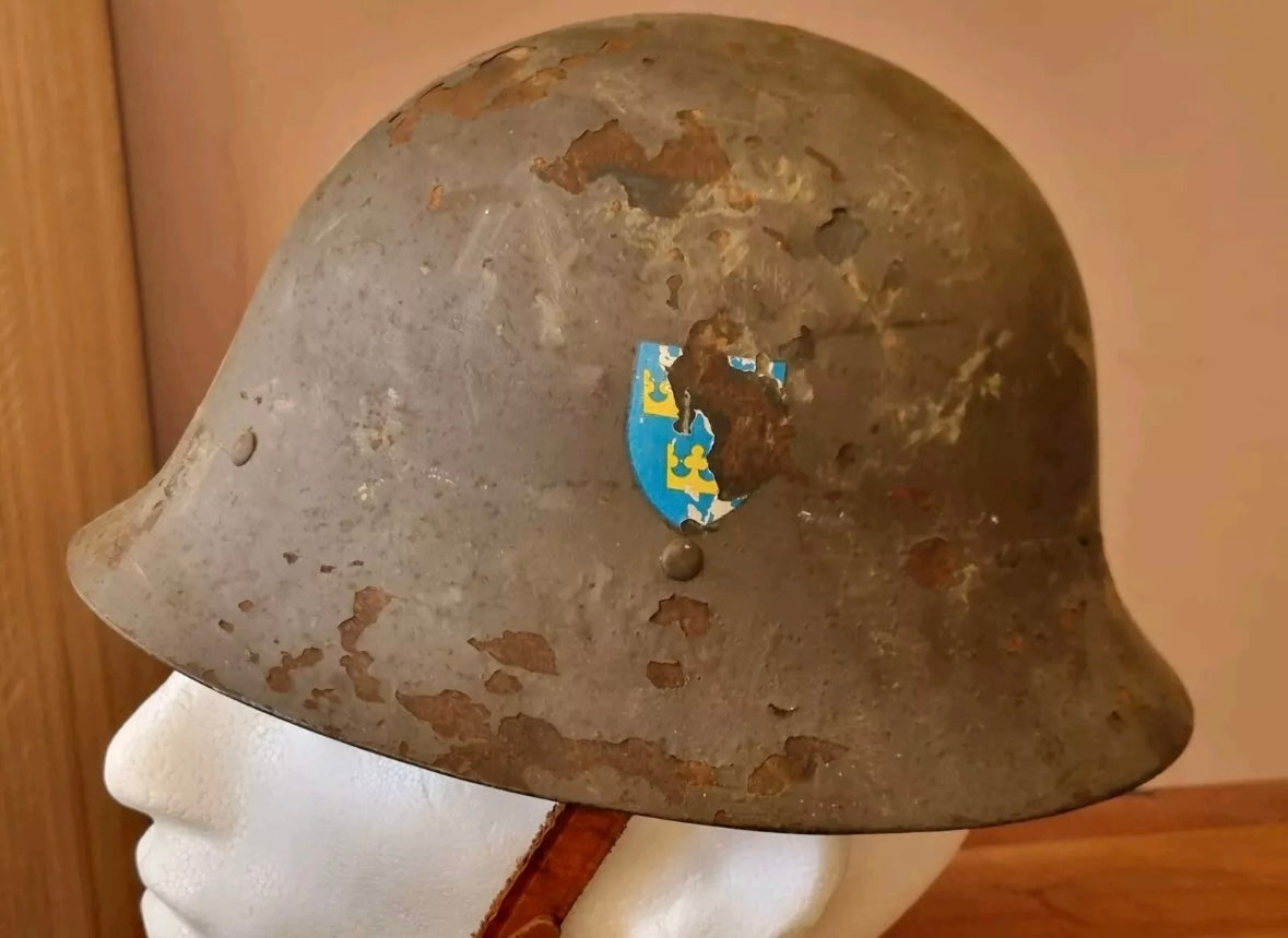 WW2 Swedish Army M26 Helmet