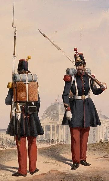 SOLD! July Monarchy M1845 French Army (Line Infantry) Shako