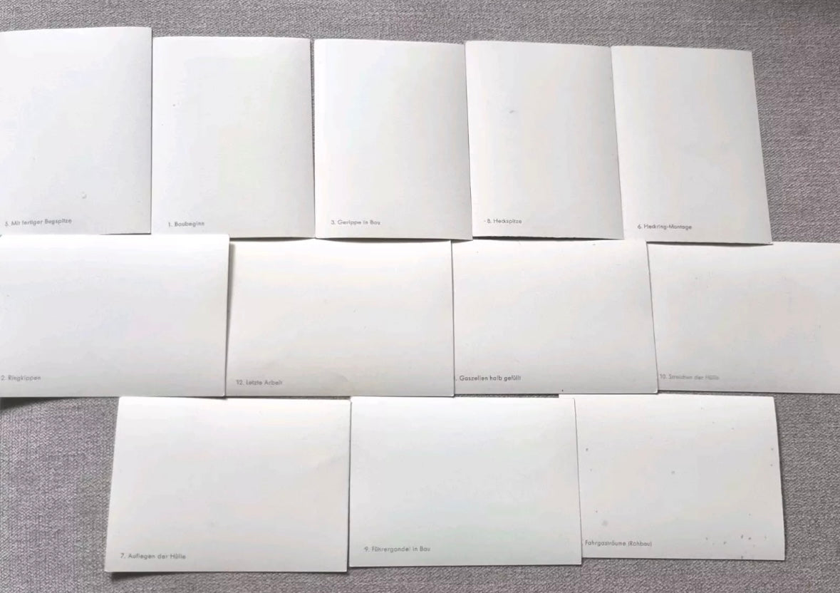 SOLD! Rare 1930s Zeppelin LZ 130 Published 12 Photo Set