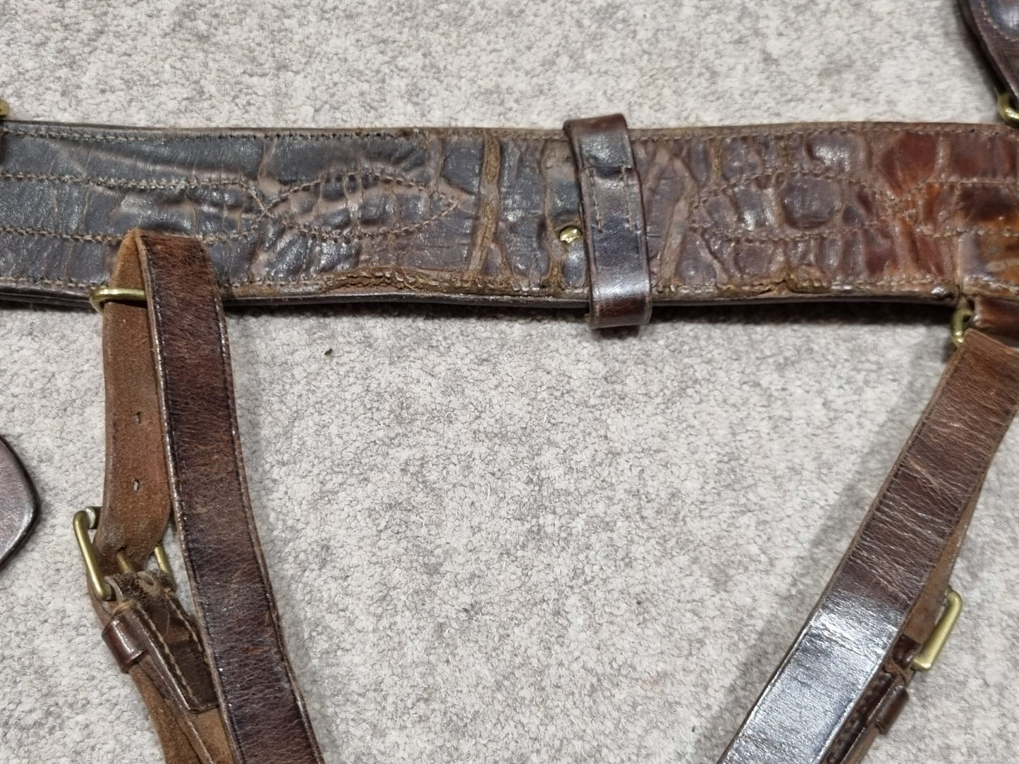 SOLD! WW1 British Officer’s Sam Browne Belt and Sword Frog