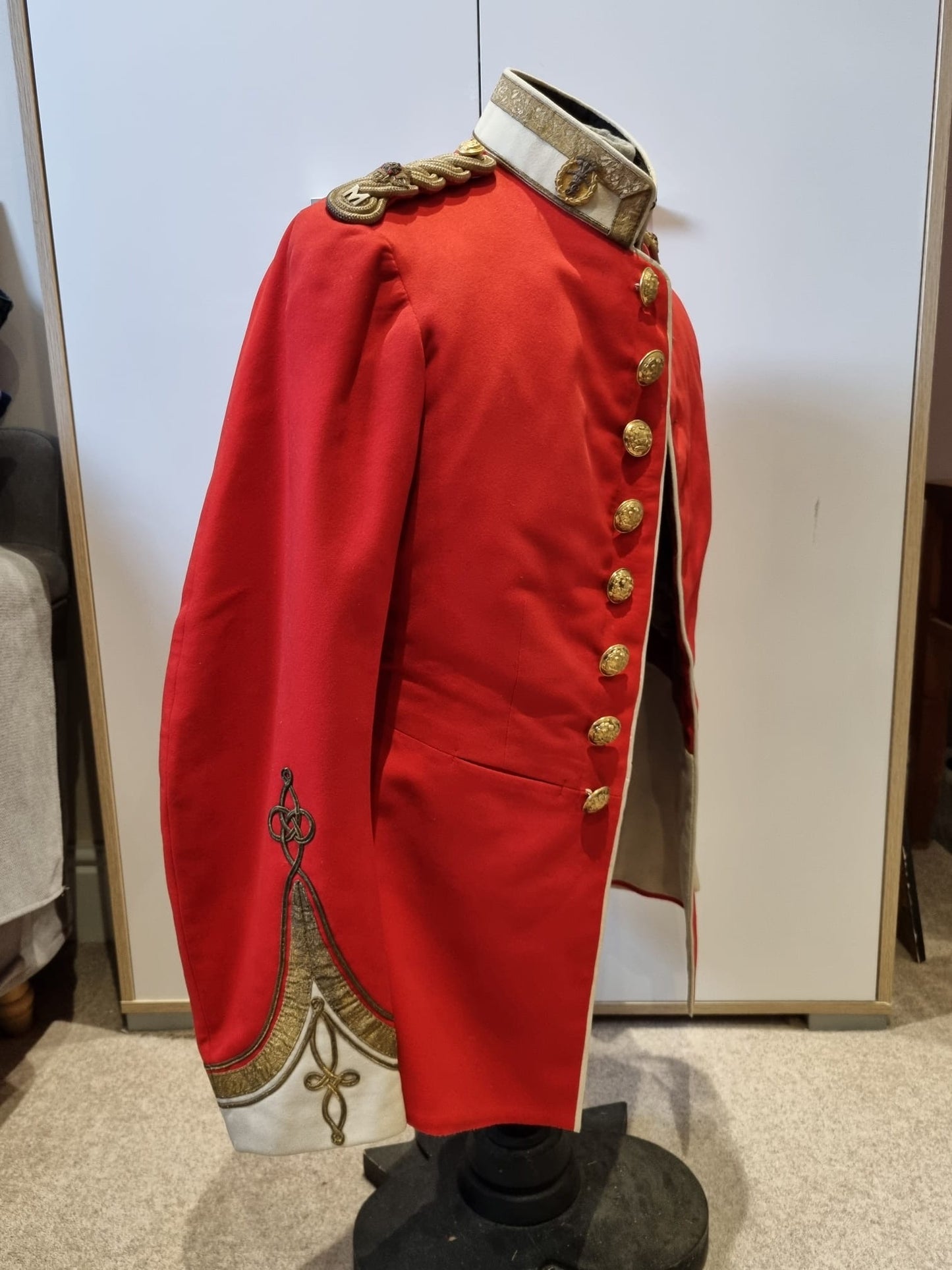 SOLD! Victorian Middlesex Regiment (Militia Battalion) 2nd Lieutenant’s Jacket & Trousers