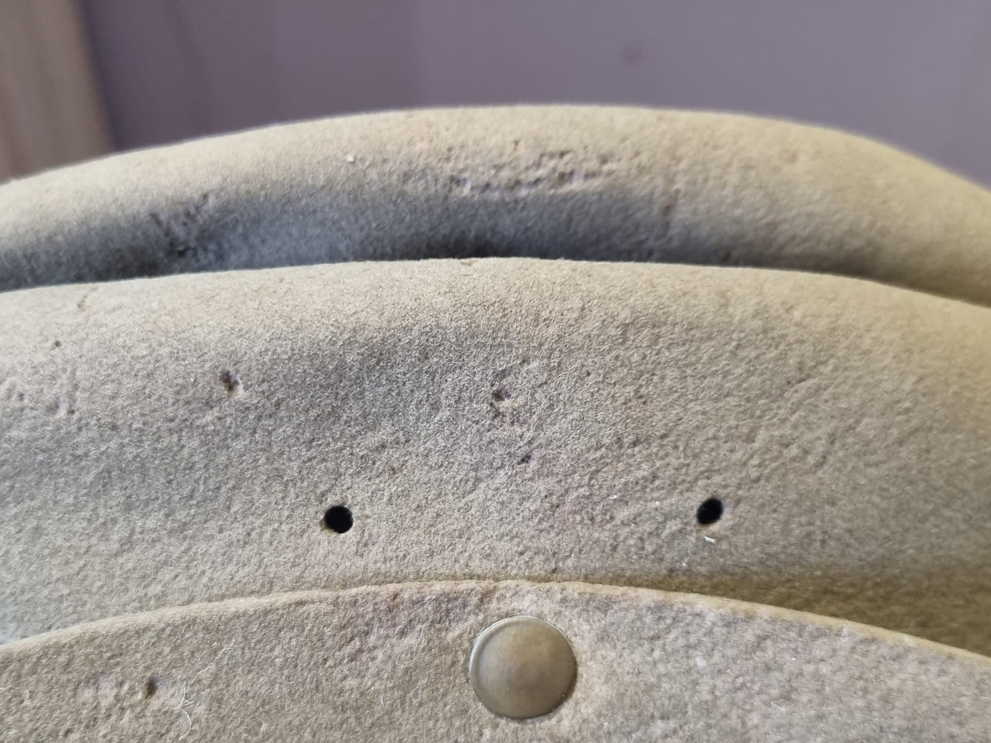 WW2 British Royal Engineers Slouch Hat, Dated 1943