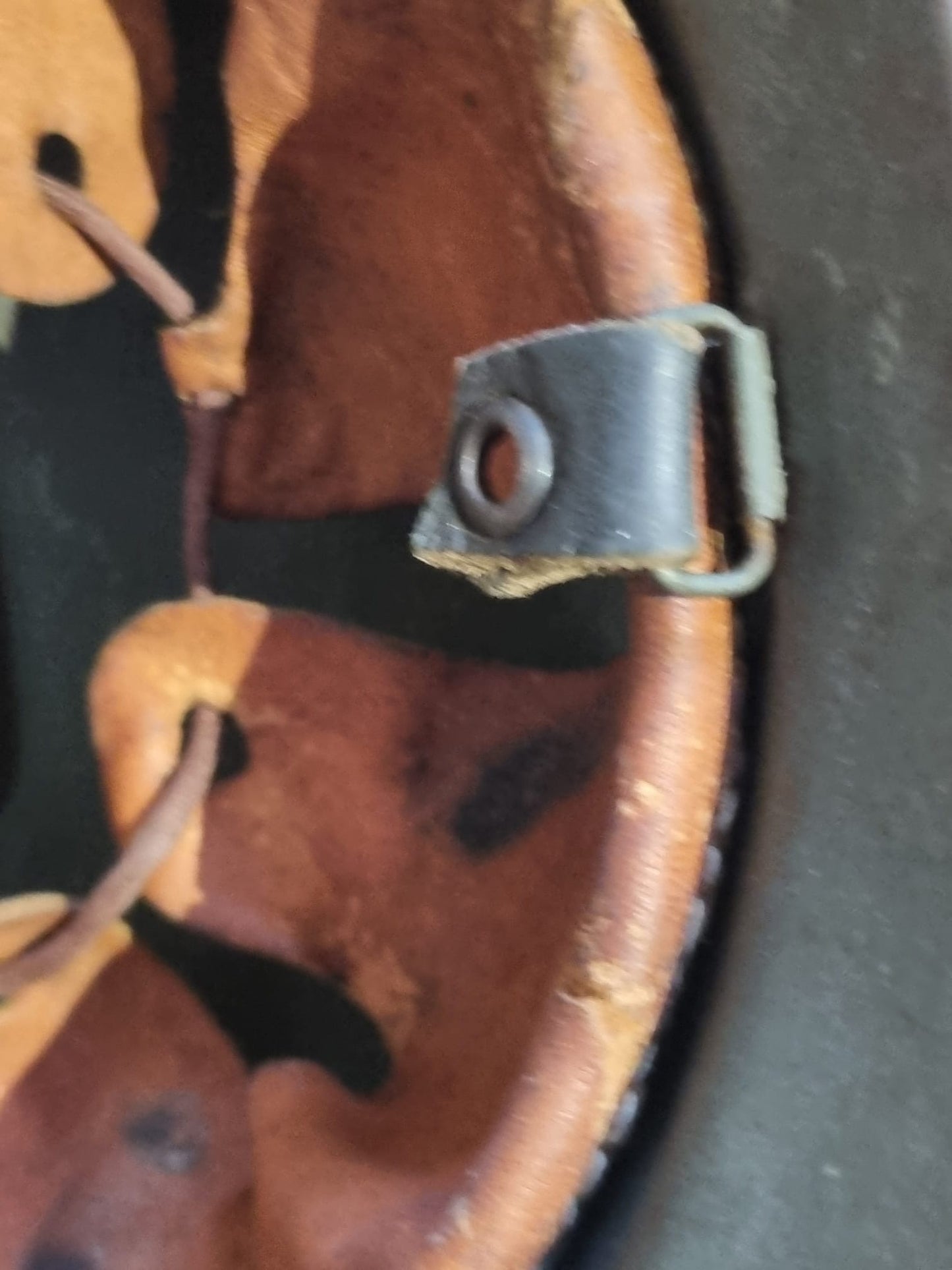 1930s Italian Army M16 ‘Lippmann’ Adrian Helmet