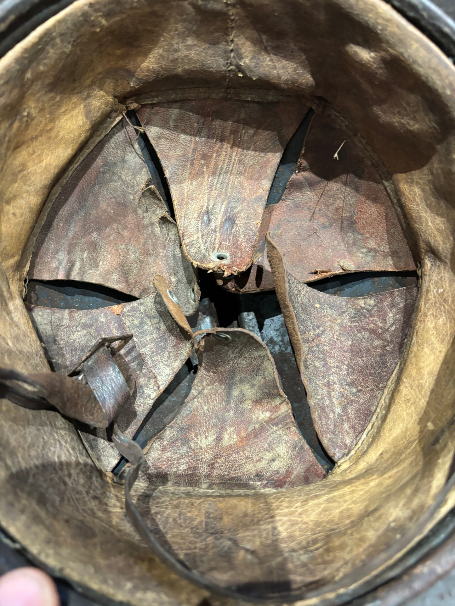 WW1 French Colonial Infantry M15 ‘Adrian’ Helmet
