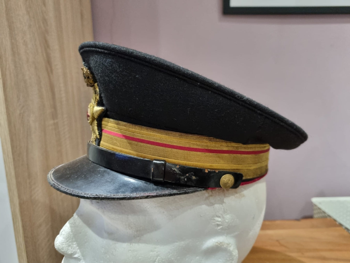 SOLD! WW2 Italian Army Medical Corps Officer’s Visor Cap