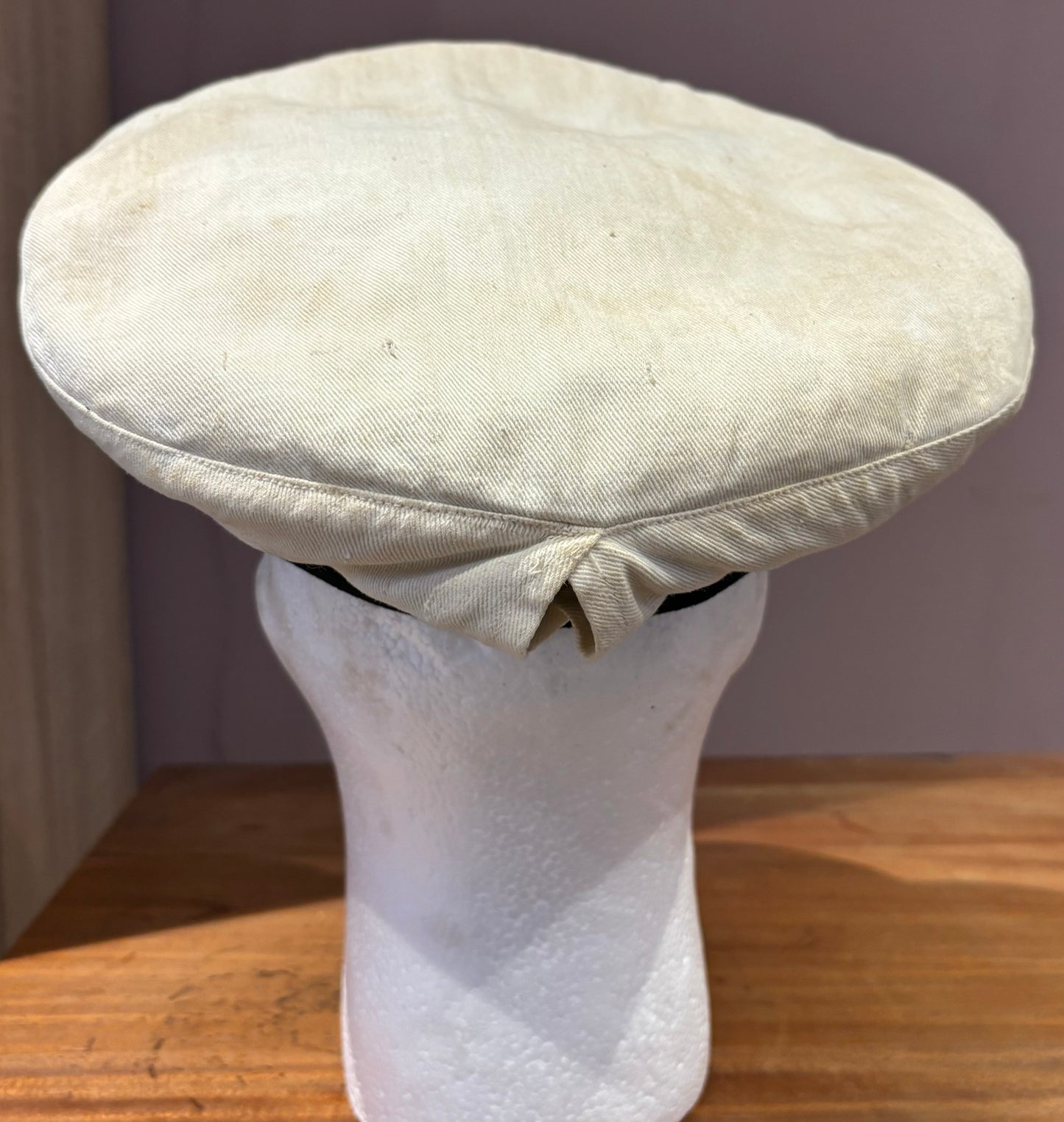 SOLD! WW1 Royal Navy Officer’s Visor Cap with Cover