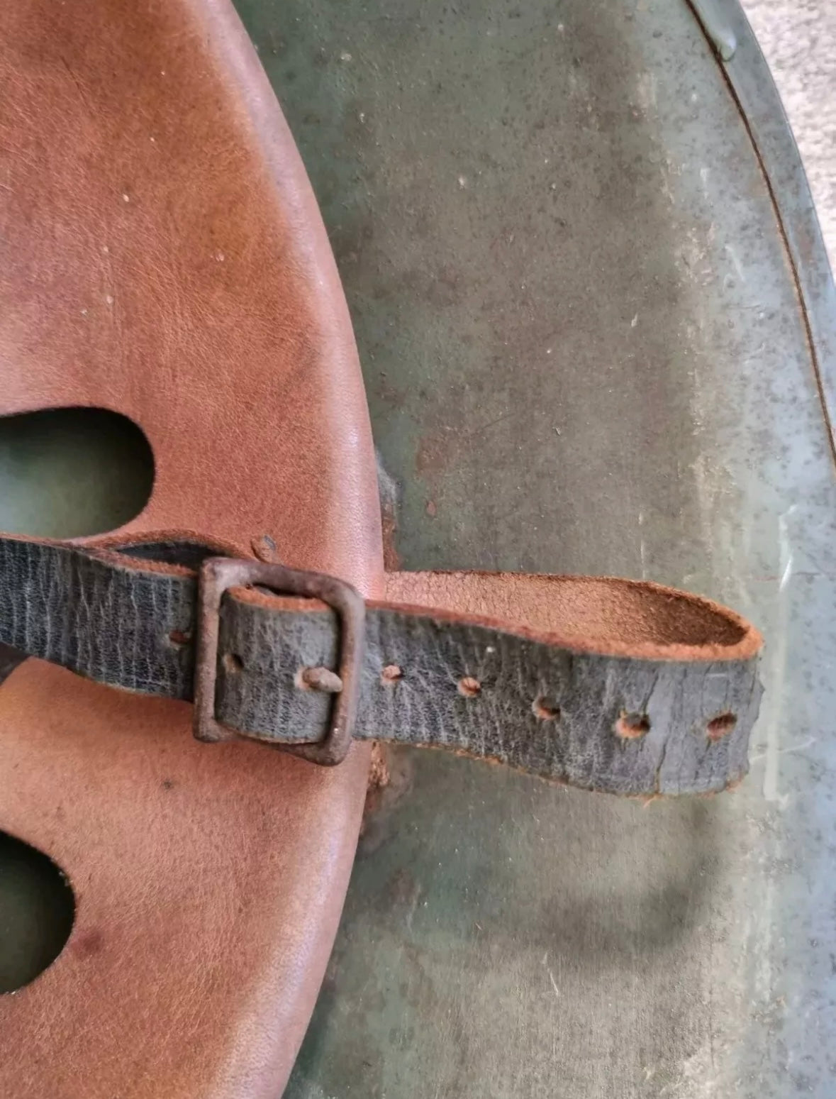 SOLD! WW2 Danish M23/M41 Steel Helmet