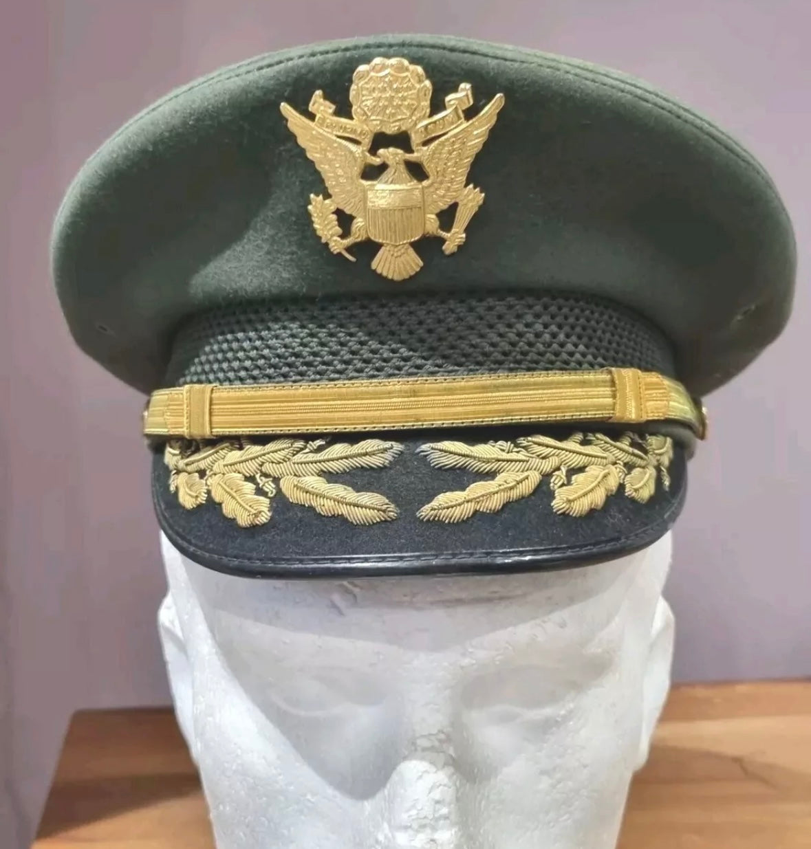 SOLD! Vietnam Era, US Army Officer’s Visor Cap