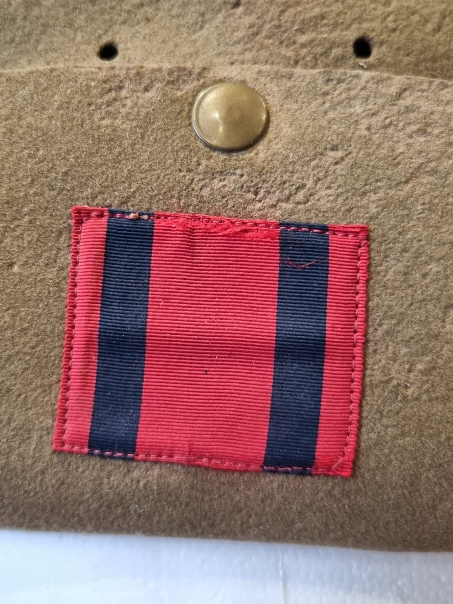 WW2 British Royal Engineers Slouch Hat, Dated 1943
