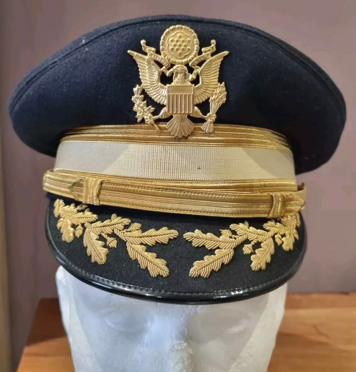 SOLD! 1950-60s US Army Infantry Officer’s Dress Visor Cap