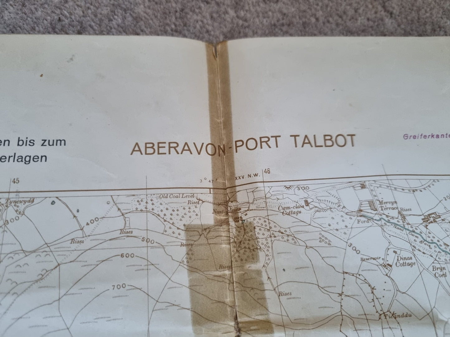 SOLD! WW2 German M35 Map Case and Maps