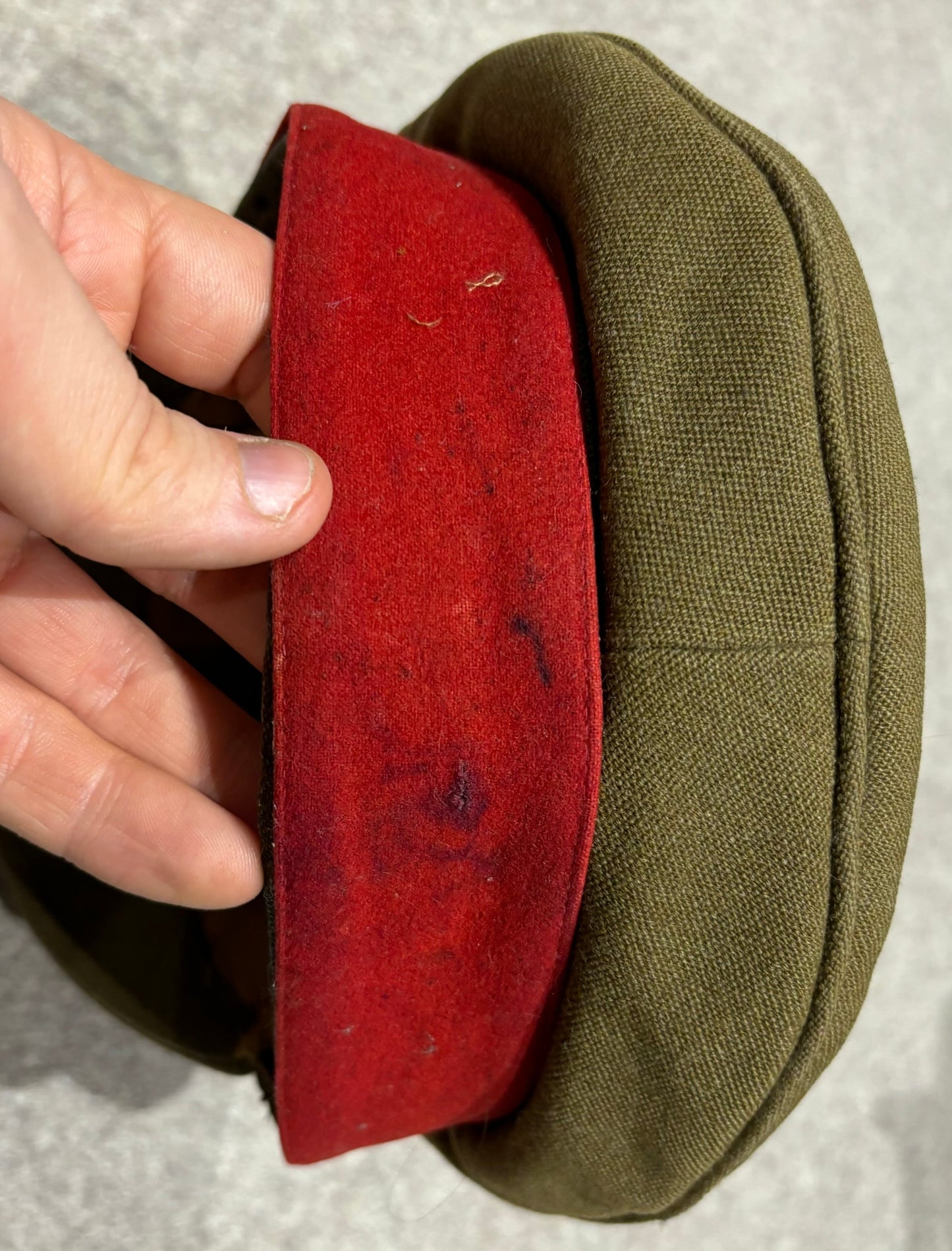 Interwar to WW2 British Army General’s Visor Cap