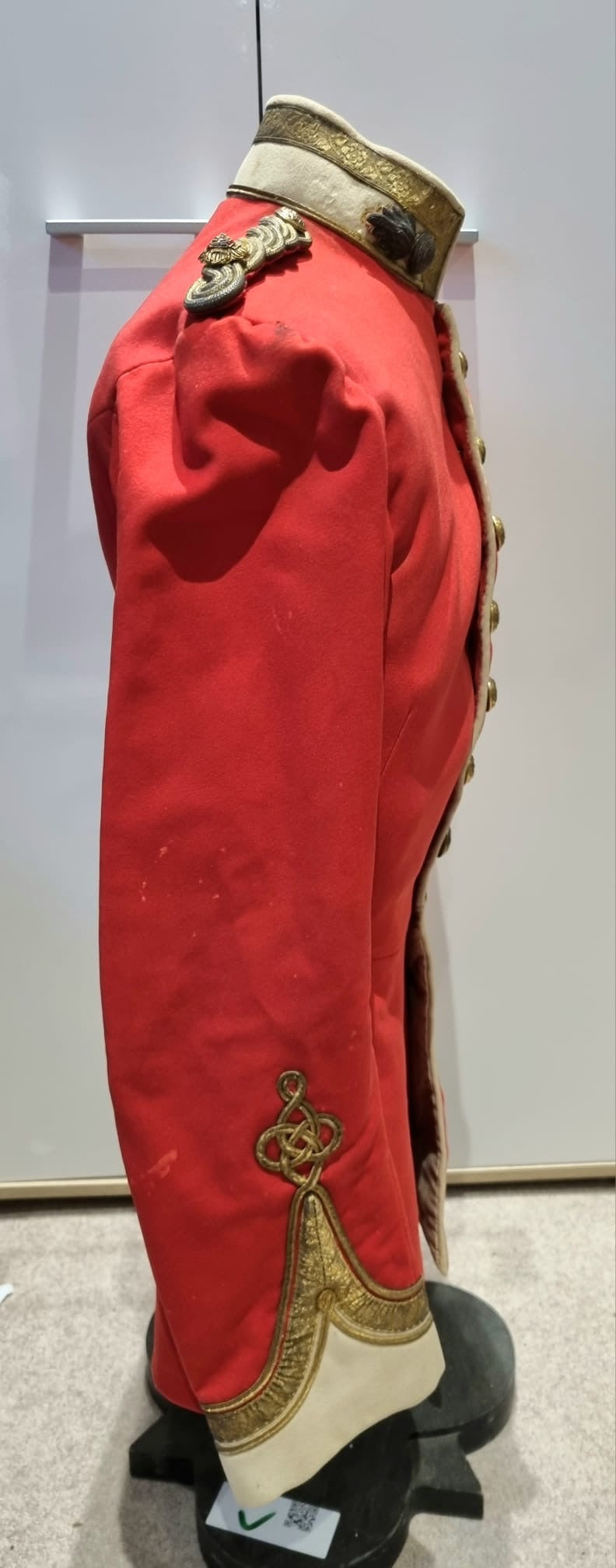 Pre WW1 (Edwardian) Lancashire Fusiliers Sub Lieutenant’s Jacket & Trousers
