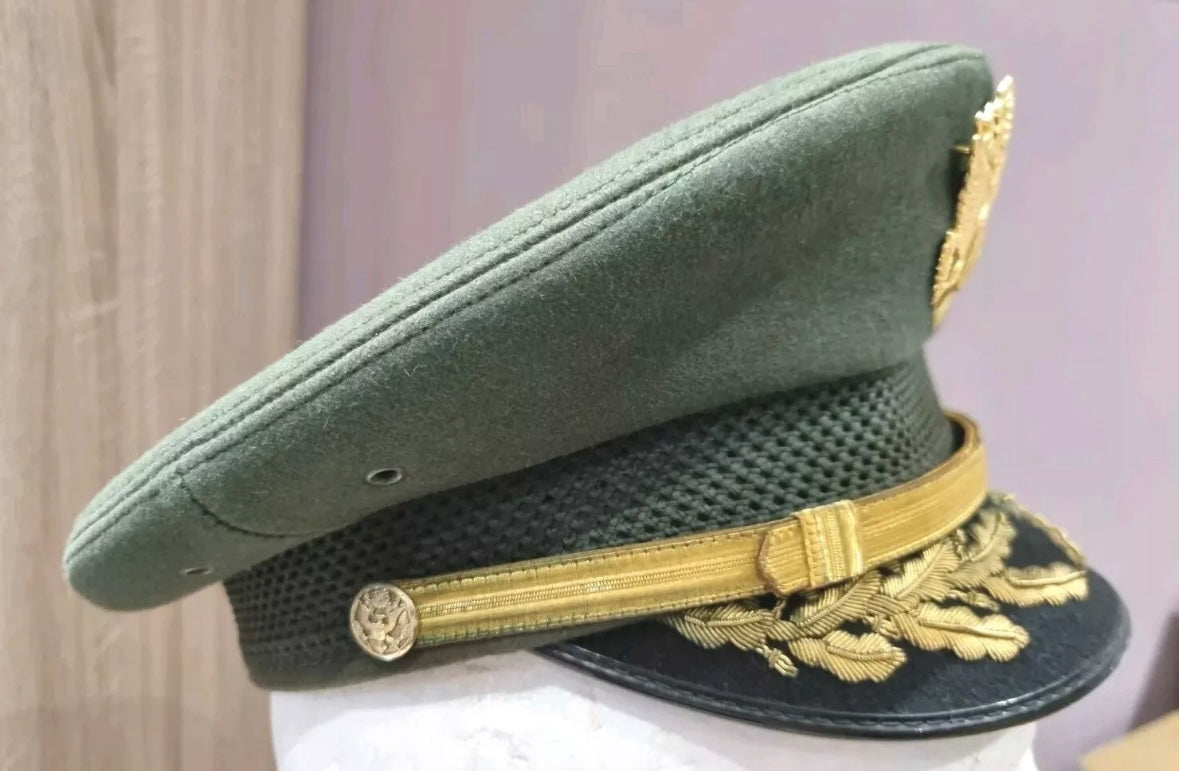 SOLD! Vietnam Era, US Army Officer’s Visor Cap