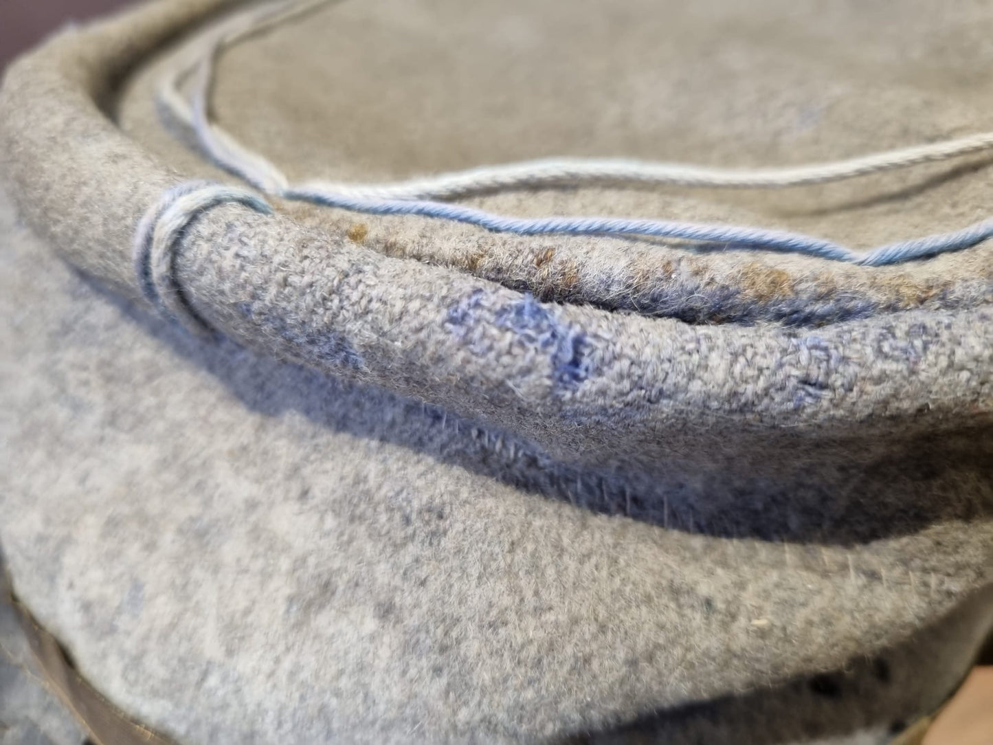 SOLD! WW1 French Infantry Officer’s Faded Horizon Blue Kepi