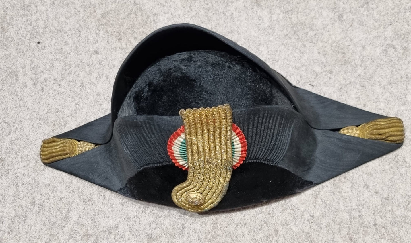 SOLD! Inter War to WW2 Italian Navy Officer’s Bicorne, Regia Marina