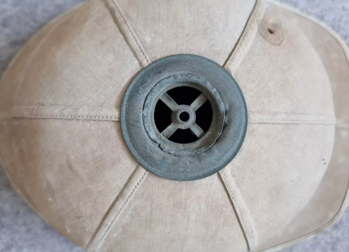 SOLD! Rare Boer War British Army Officer's Wolseley Pattern Pith Helmet