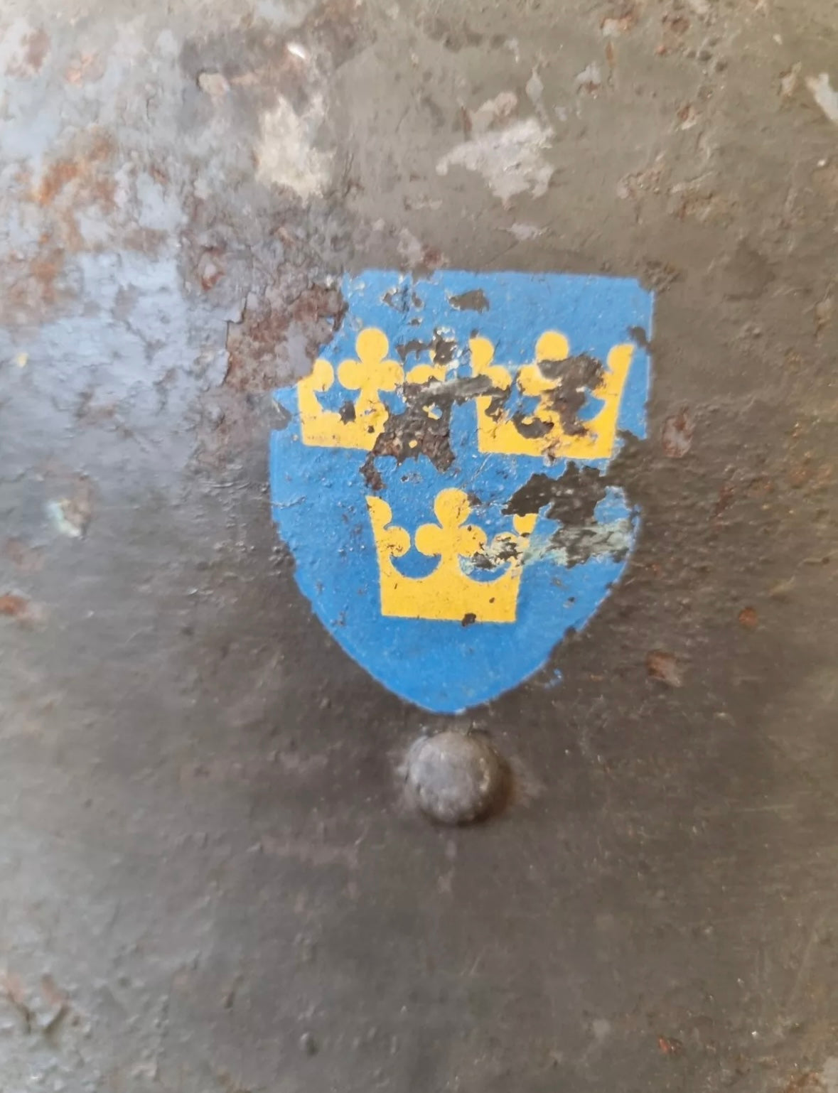 WW2 Swedish M21 (2nd Pattern) Helmet