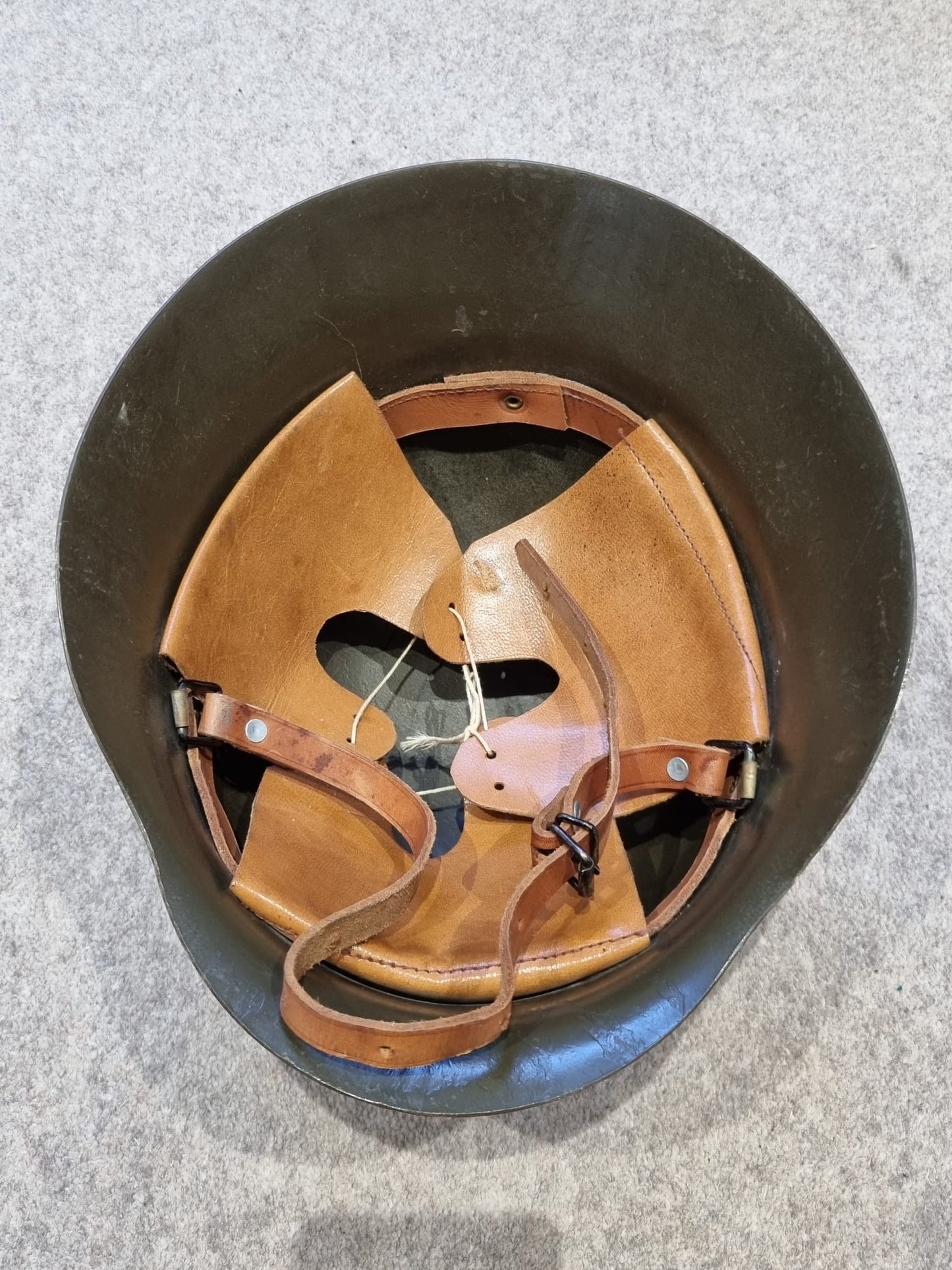 SOLD! WW2 Spanish Armed Police M42 ‘Modelo Z’ Helmet