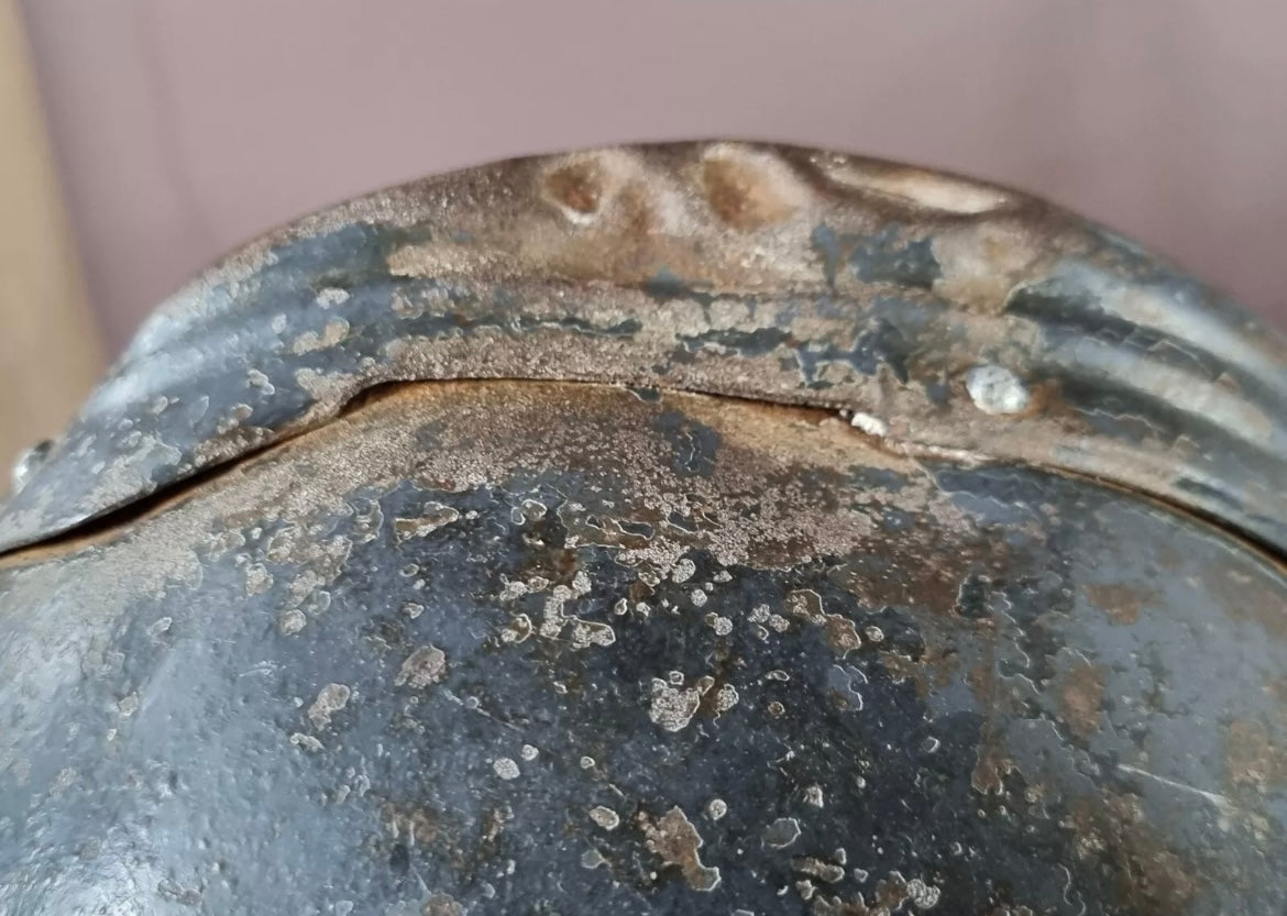 SOLD! WW1 French Infantry M15 Adrian Helmet