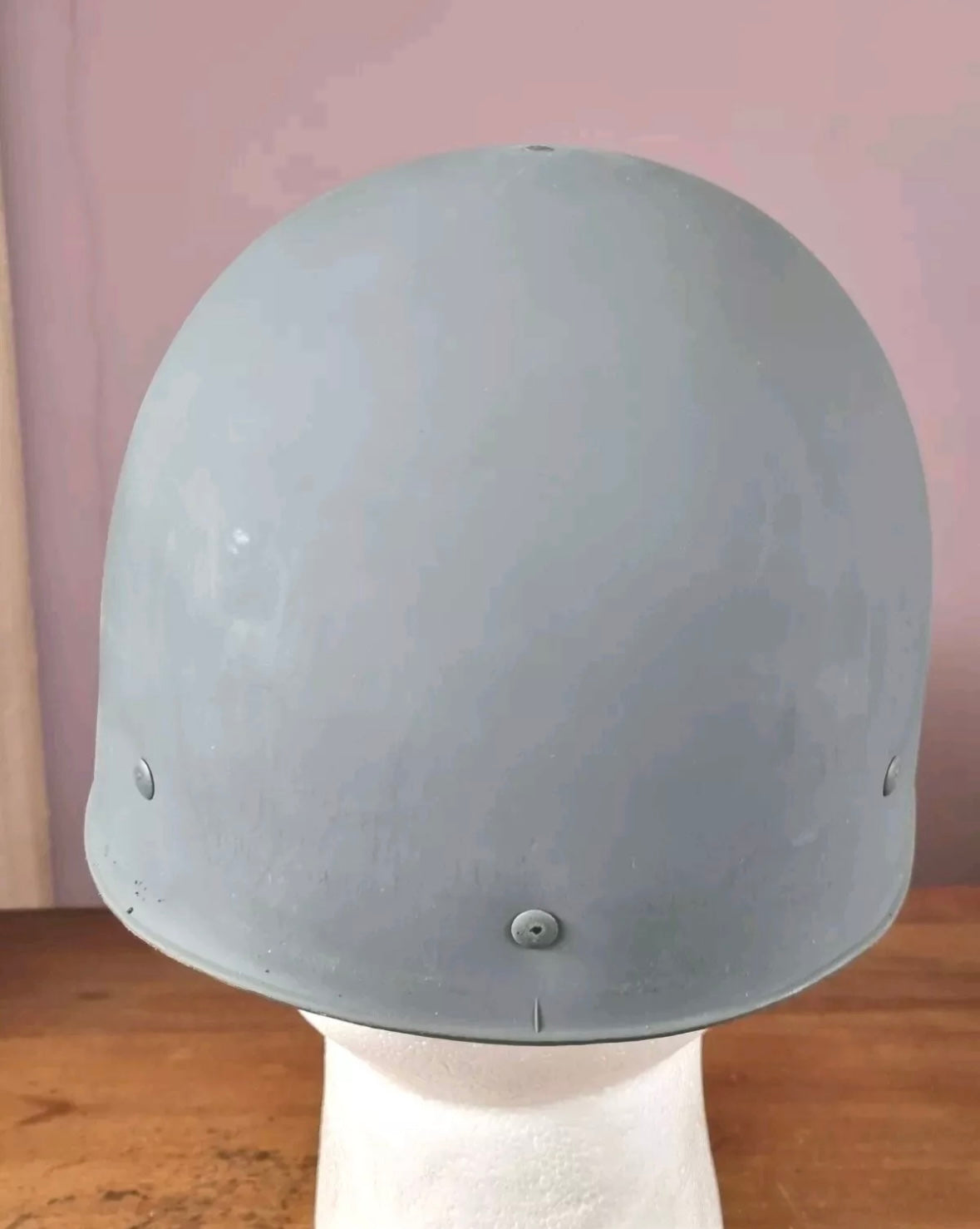 SOLD! Post War Danish Army M48 Helmet and Liner, Dated 1967