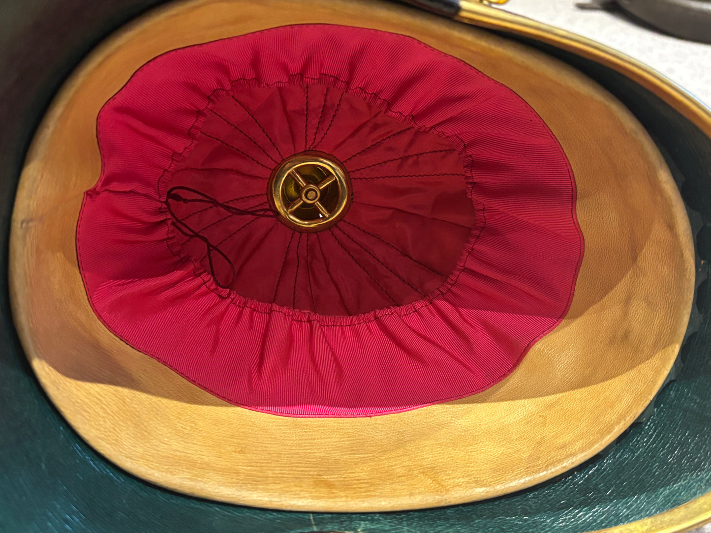 Victorian Queen’s Royal West Surrey Regiment Officer’s Home Service Helmet