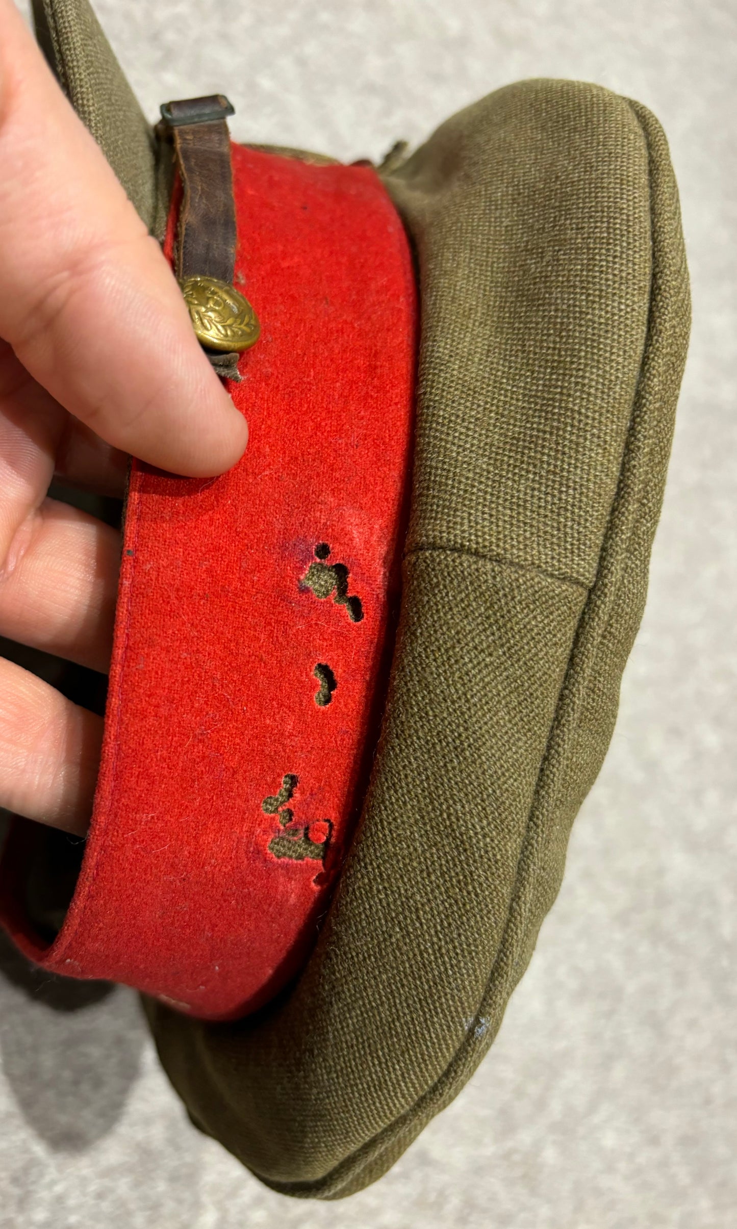 Interwar to WW2 British Army General’s Visor Cap