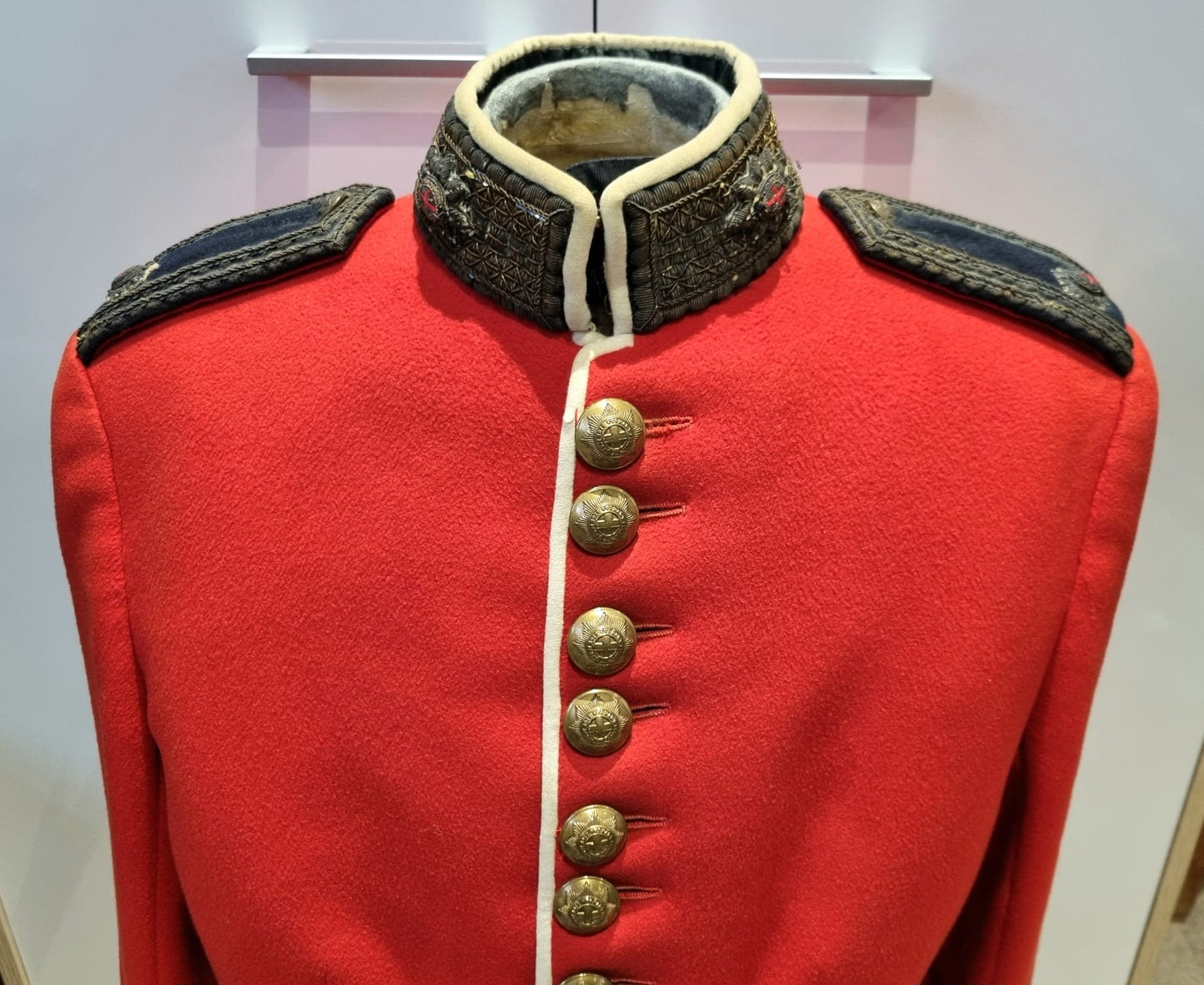 SOLD! WW1 Era Coldstream Guards Officers Scarlet Tunic