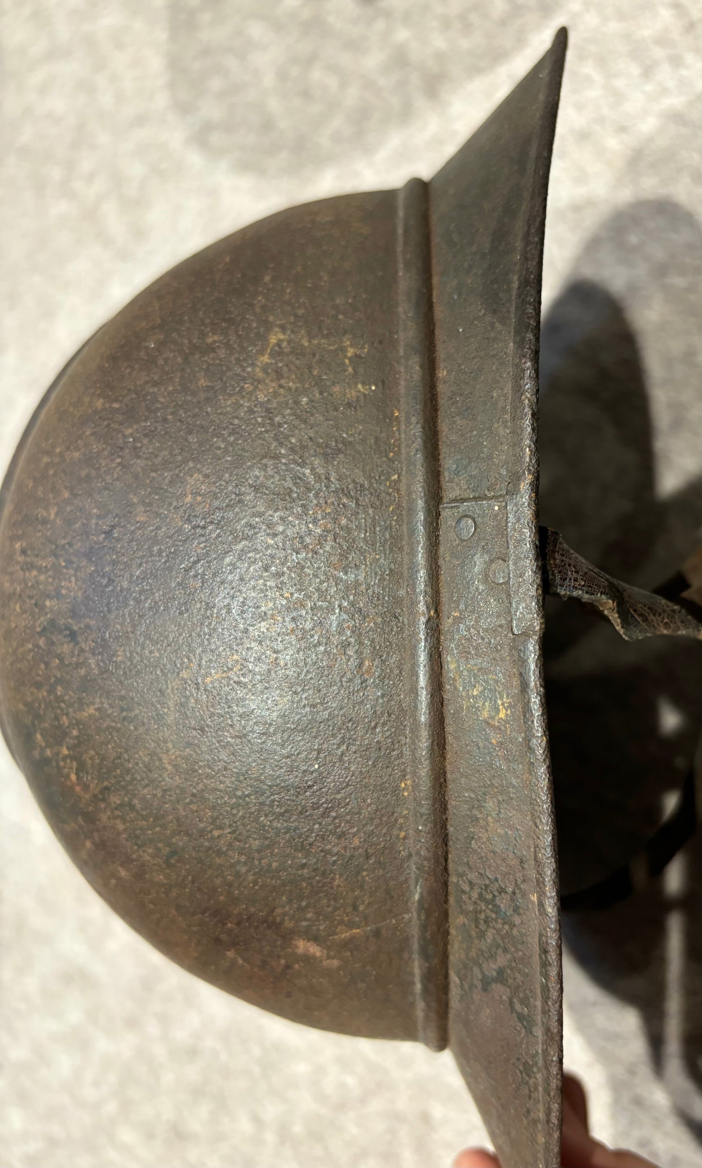 WW1 French Colonial Infantry M15 ‘Adrian’ Helmet