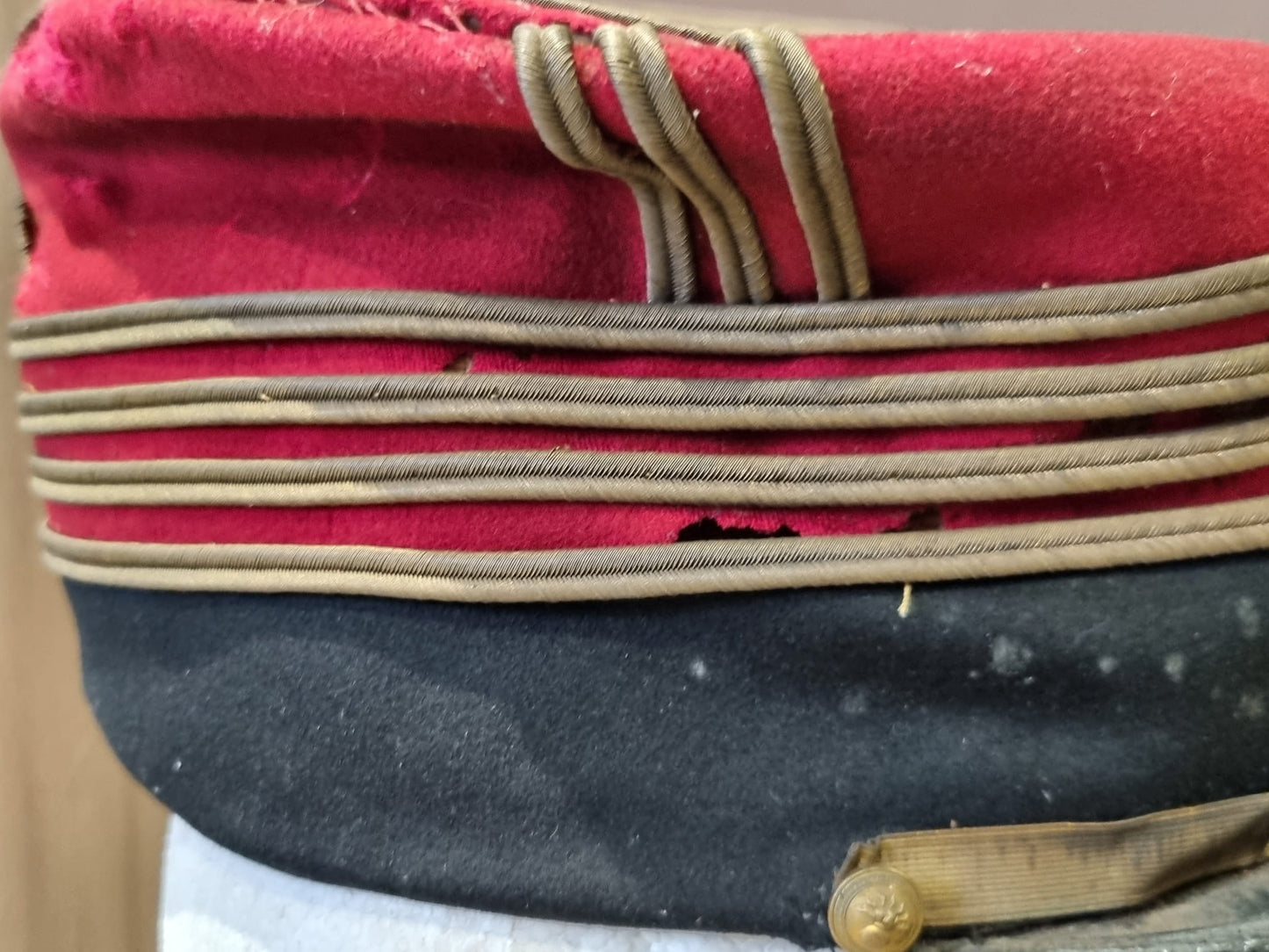 SOLD! French Army Infantry Commandant’s M1873 Kepi