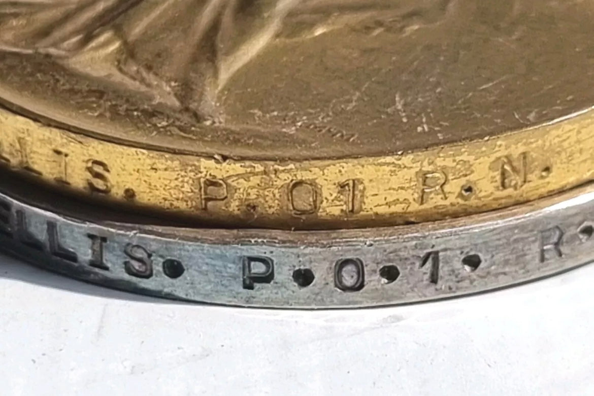 SOLD! WW1 Medal Trio to Petty Officer (1st Class) James Ellis, Who Died as a Result of His Service- Royal Navy