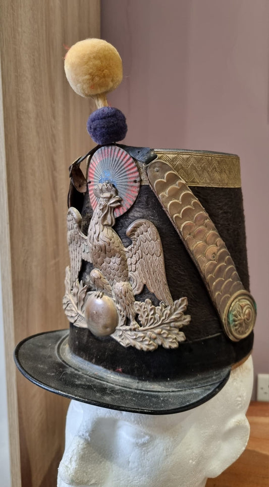 SOLD! July Monarchy M1837 French National Guard Hunters Shako