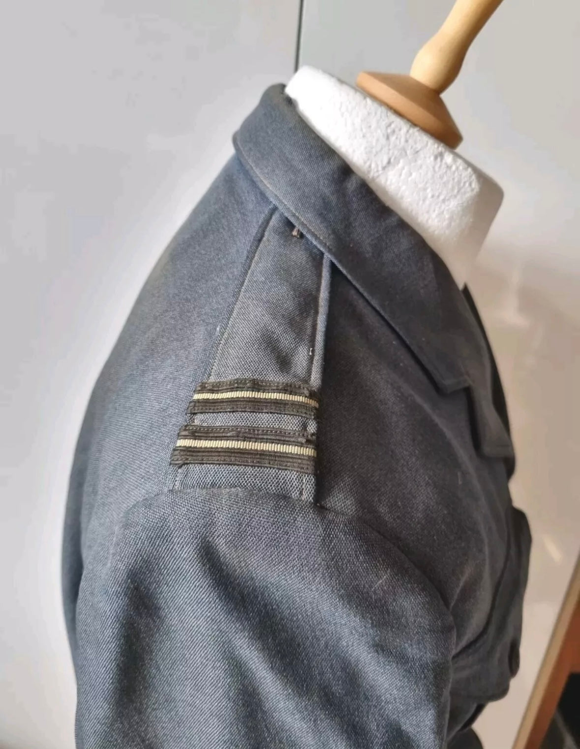 SOLD! WW2 Era RAF Battledress to a Flight Lieutenant with Medal Bar. Attributed to Adam Thomas Dugdale (Tom) DFC