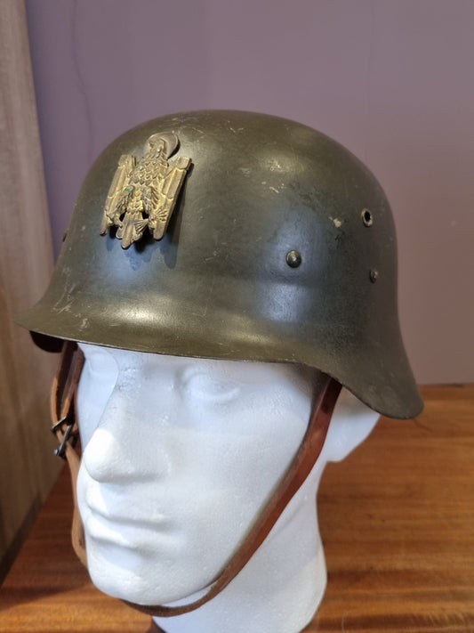 SOLD! WW2 Spanish Armed Police M42 ‘Modelo Z’ Helmet