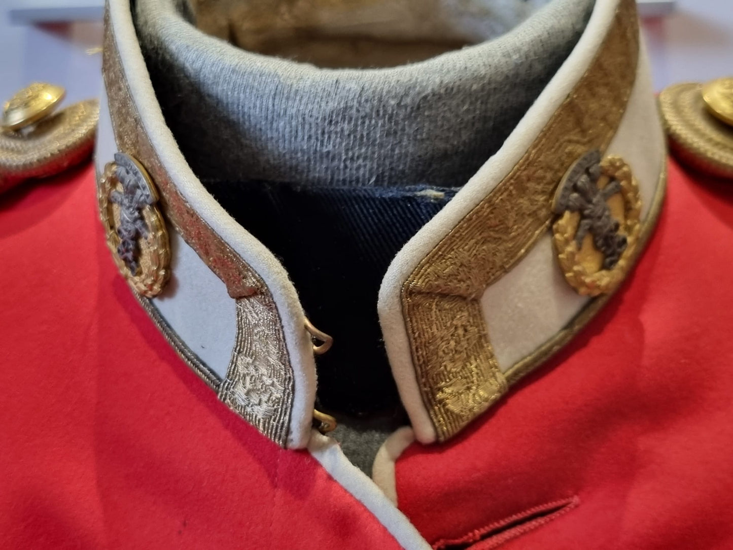 SOLD! Victorian Middlesex Regiment (Militia Battalion) 2nd Lieutenant’s Jacket & Trousers