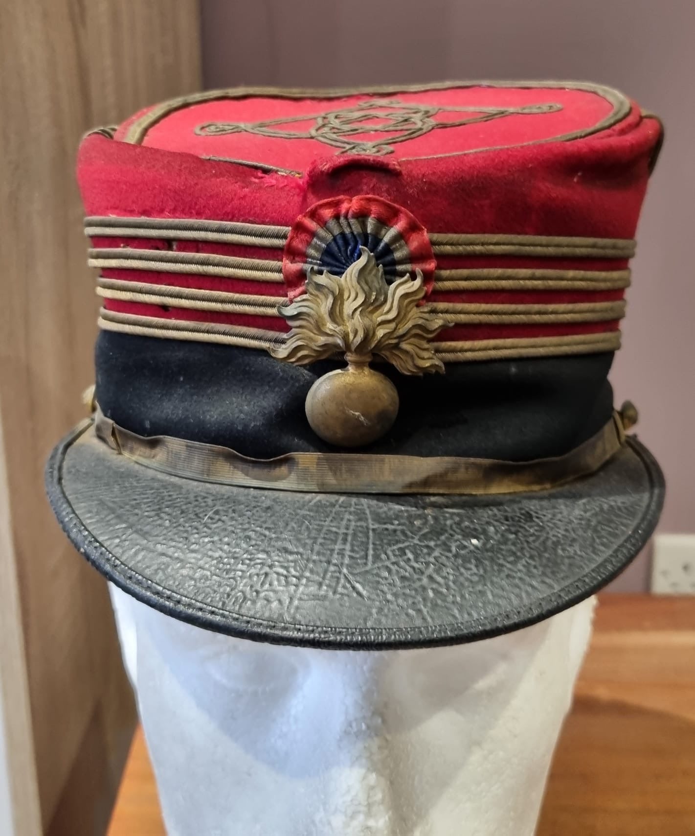 SOLD! French Army Infantry Commandant’s M1873 Kepi