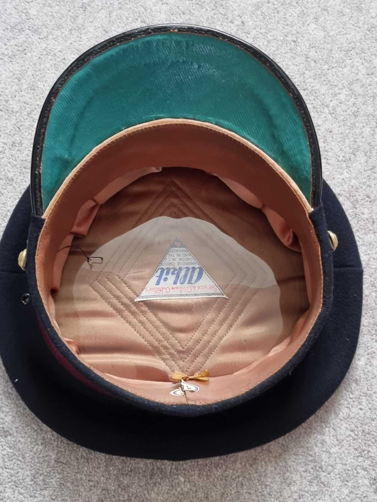 SOLD! Inter War- Early WW2 British Staff Officer’s Royal Army Medical Corps Visor Cap