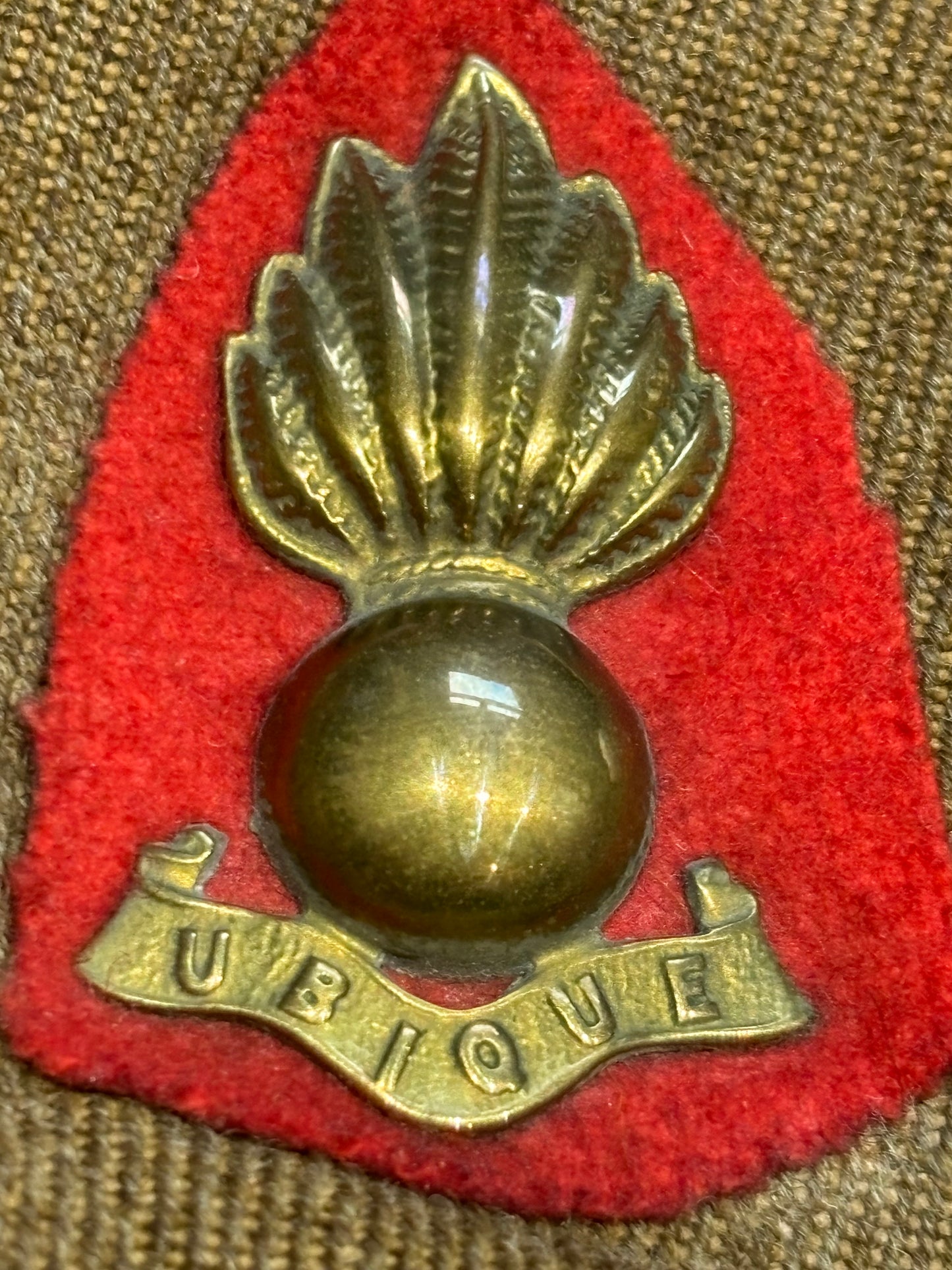 WW2 Royal Artillery General Service Cap