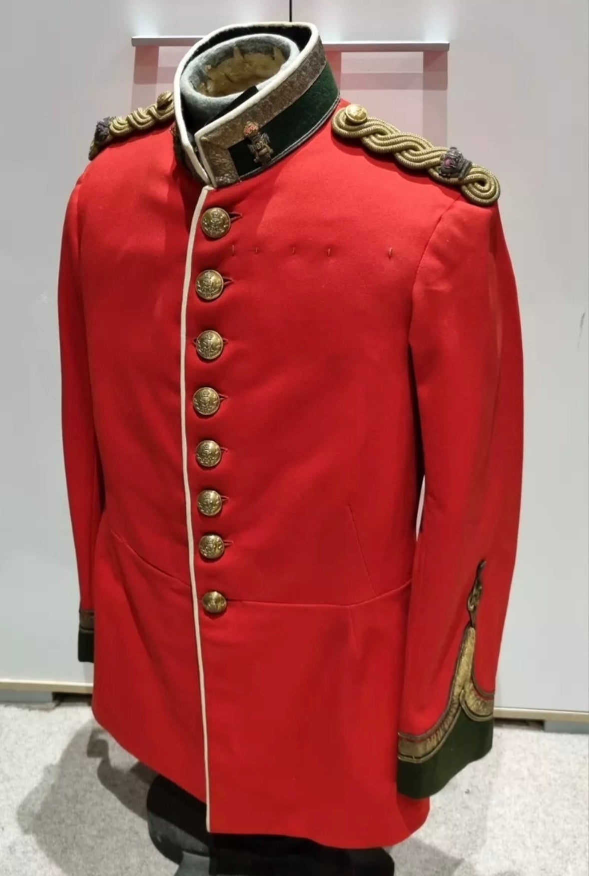 Pre-WW1 (Edwardian) Major’s Tunic to the Yorkshire Regiment (Green Howards)